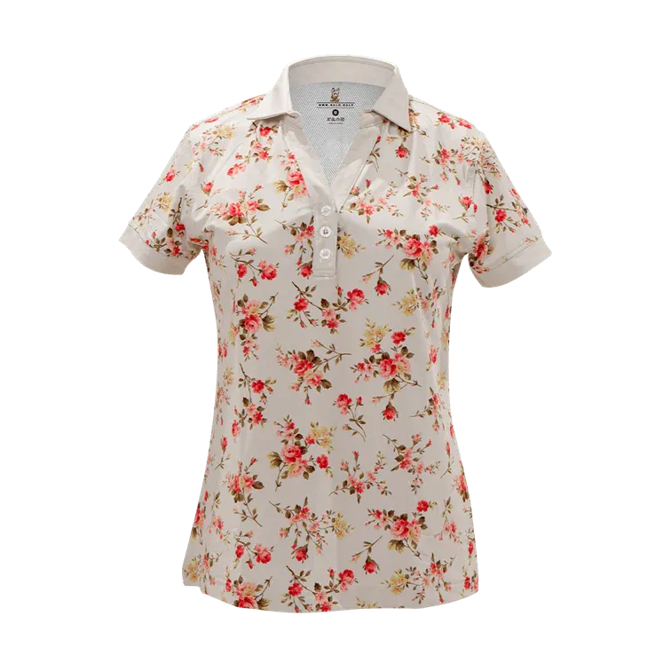 Rolo Golf Ladies Soft Floral Polo
