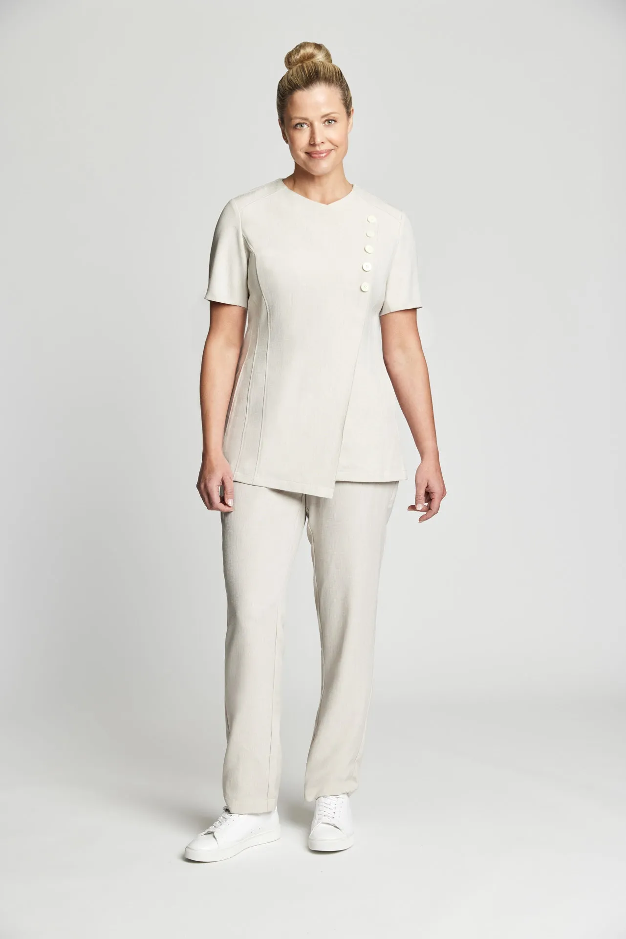 Valencia Faux Linen Tunic